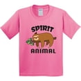 thumbnail image 3 of Inktastic My Spirit Animal is a Sloth with Sloth Illustration Youth T-Shirt, 3 of 5
