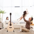 thumbnail image 3 of Foldable Guitar Support Stand Alloy Guitar Guitar Display Bracket for Holding, 3 of 9