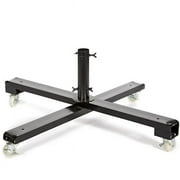 42 in. Tree Stand With Wheels - Black - 42 in.