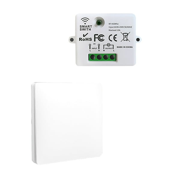 433MHz Wireless Remote Control Kinetic Self-powered No Battery Wall Light Switch TAPDRA Spare Part