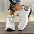 thumbnail image 2 of Women's casual sports shoes, fashionable and versatile shoes, wedge heel thick-soled casual shoes, 2 of 10