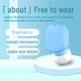 thumbnail image 3 of XZYYR Mini One In Ear Macarone Noise Reduction Sports Wireless Headset 59462a Earbuds Wireless Headphones Android Verve Microphone Headset Prop Headphones Baby Exercise Earphones Am80 Droid Pods, 3 of 4
