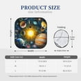 thumbnail image 3 of Disketp 2 Piece Space Planet Pattern Windshield Sunshades,Folding Windshield Sun Shade For Car Suv Trucks Sedan,Blocks Uv Rays Sun Visor Protector-Medium, 3 of 7