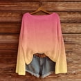 thumbnail image 3 of Bovemsi Womens Sweaters Cozy Knitted Pullover Sweater For Women Fashion Long Sleeve Crewneck Winter Top Daily Going Out Business Casual Sweaters, 3 of 3