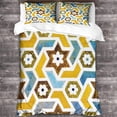 thumbnail image 3 of Moroccan Style Bedding Set 3 Piece Regional Characteristics Printed Microfibre Zip Duvet Cover, 3 of 5