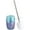Gold, variant on WHOLE HOUSEWARES Modern Toilet Brush Set, Turquoise (1 Glass Mosaic Bathroom Accessory)