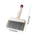 thumbnail image 3 of FeiFu Plastic Dustpan Set Creatives Desktop Small Dustpan Home Keyboard Cleaning Tool Includes Small Dustpan Dustpan Fits Desktop, 3 of 6
