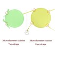 thumbnail image 4 of Sunisery Chair Seat CushionPad Bistro Round Chair Seat Pad Cushions Tie-on Kitchen Dining Removable Cover, 4 of 6