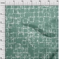 thumbnail image 3 of oneOone Cotton Jersey Dusty Teal Green Fabric Geometric Diy Clothing Quilting Fabric Print Fabric By Yard 58 Inch Wide-VW, 3 of 6