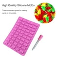 thumbnail image 4 of Jooan''s Kitchen Fondant Mold Chocolate Ice Cube Maker Non\-stick Pastry Making pink, 4 of 9