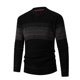 thumbnail image 1 of Playera Elvqul para Hombre Casual Liso Algodón Negro Cuello Redondo Manga Larga, 1 of 6