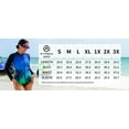 thumbnail image 2 of Charmo Womens Color Blocked Swimsuit Tops Zipper Long Sleeve Swimwear UPF 50+, 2 of 6
