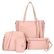 thumbnail image 1 of Bolsa 4 unids/set de hombro de compras correa ajustable PU dinero billetera mujeres para regalos JShteea Para Estrenar, 1 of 8