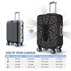 thumbnail image 4 of Fotbe Black Spider On Web 1 Funda Protectora para Equipaje, Antirrayones y Resistente a la Suciedad, Compatible con Maletas de 18 a 32 Pulgadas-Medium, 4 of 7