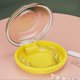 thumbnail image 5 of Portable Retainer Case Mouth Guard Case Silicone Sealing Ring Large Capacity Multifunctional Denture Case for Home Travel Work Yellow, 5 of 5