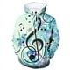 thumbnail image 2 of Sudadera con capucha con estampado 3D de notas musicales divertidas y novedosas para hombre, sudaderas de manga larga de otoño, camisetas casuales, suéteres, ropa, 2 of 4