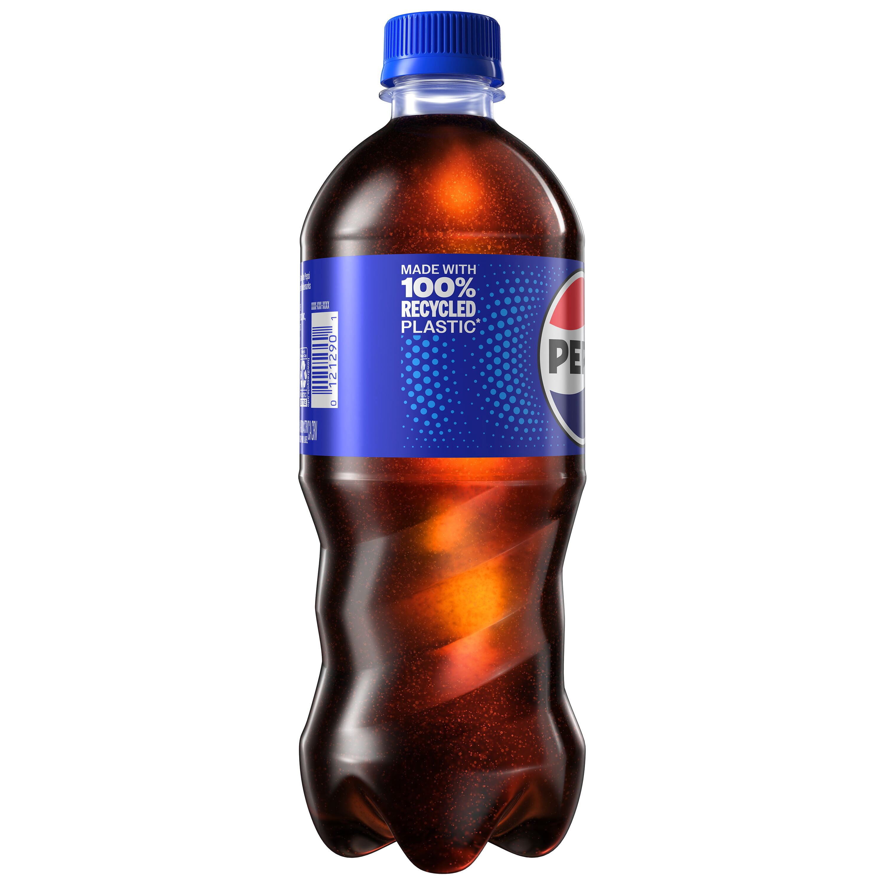 (5 pack) Pepsi Cola Soda Pop, 20 fl oz Bottle