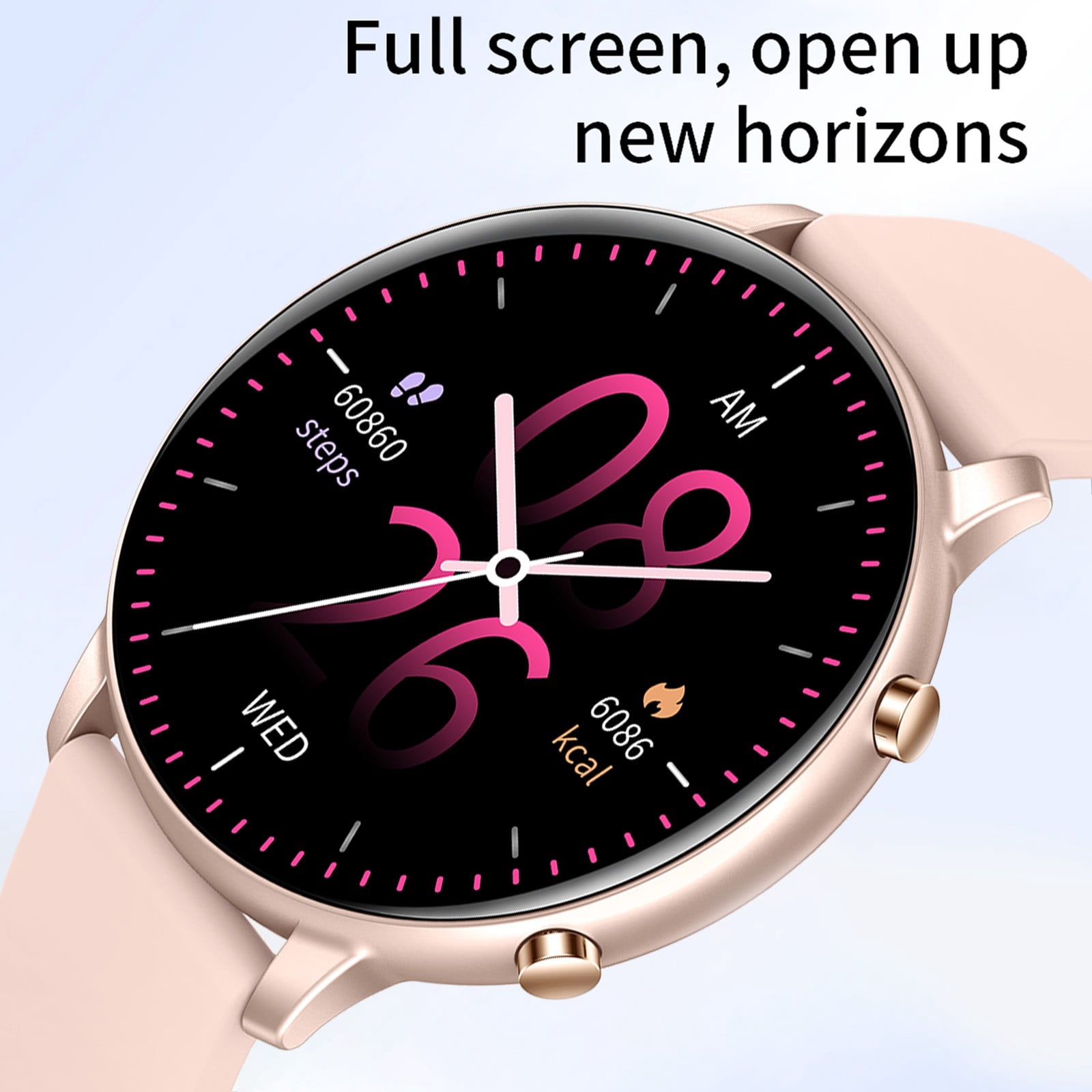 Blukids Smart Watch for Men Women,1.73" HD Screen,Answer/Make Call,IP68 Waterproof,AI Voice Assistant,Heart Rate Sleep Monitor,Outdoor Fitness Tracker,Smart Watch for Android iOS,Father’s Day Gift