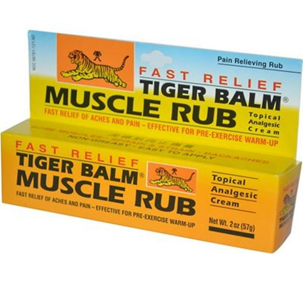 Fast Relief Muscle Rub Topical Analgesic Cream 2 Oz