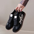 thumbnail image 1 of Xucatan Women's Casual Sports Flats, Fashion Round Toe Walking Shoes, Soft Comfortable Everyday Sneakers with Versatile Low-Top Design Gift, 1 of 8