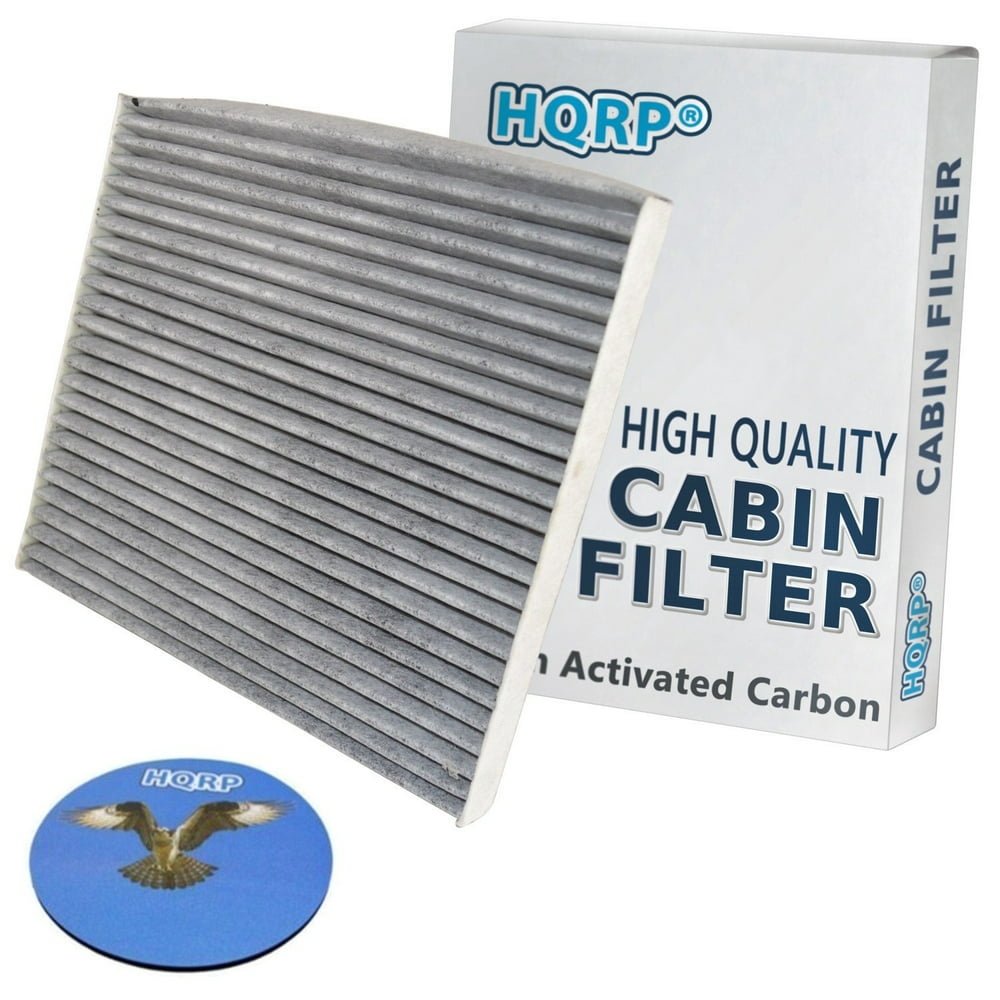 HQRP Carbon A/C Cabin Air Filter for Hyundai Santa Fe 2012-2018; Santa Fe Sport 2013-2018; Santa Air Filter 2018 Hyundai Santa Fe Sport
