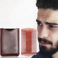 thumbnail image 3 of LEEYNEER Travel Friendly Beard Comb  Men Brown 1Pcs, 3 of 8