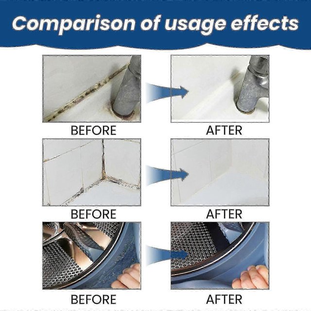 Jaysuing mildew removal gel cleans kitchen bathroom tiles moldy walls refrigerator stains mildew removal gel BF
