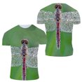 thumbnail image 1 of New Creative Design Dragonfly graphic t shirts Summer Fashion Interesting Personality Printing Round Neck Short Sleeve Tees Tops, 1 of 5