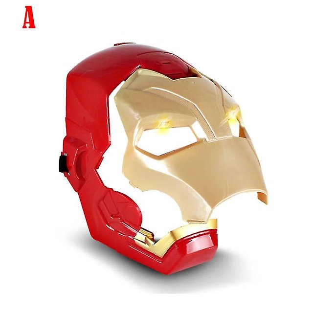 Aleko Marvel Avengers 4 Iron Man Capitán América Máscara Luz Sonido Cara abierta Casco Máscara para niños Halloween_c A THSIDNE ACTIVE Biensenido a ACTIVE