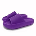 thumbnail image 4 of Cloud Slippers for Women and Men, Pillow House Slippers Shower Shoes Indoor Slides Bathroom Sandals, Ultimate Comfort, Light, Thick Sole, Anti-Slip, Easy to Clean, 4 of 7