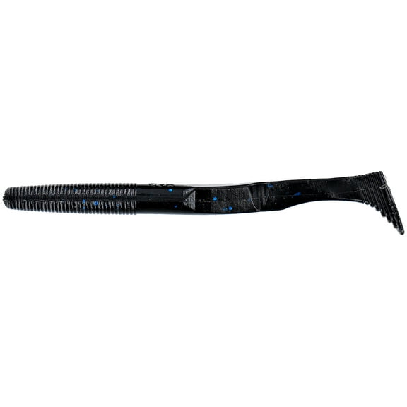 Yamamoto Swim Senko 5", Black with Large Blue