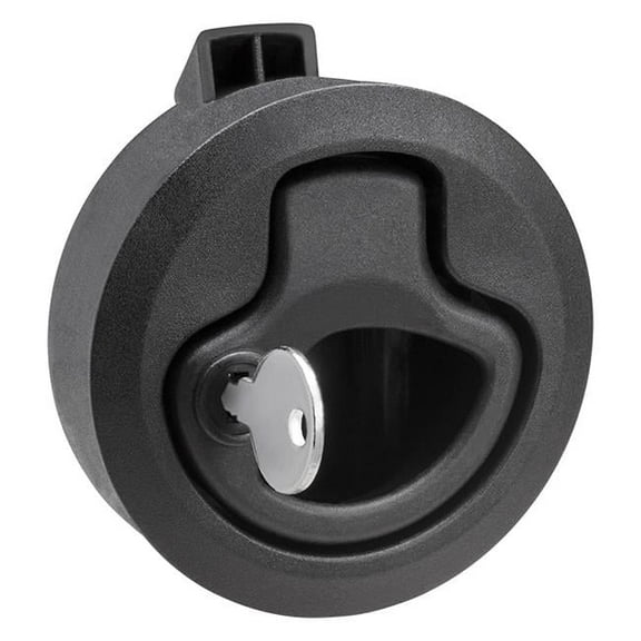 Black Nylon Locking Slam Latch