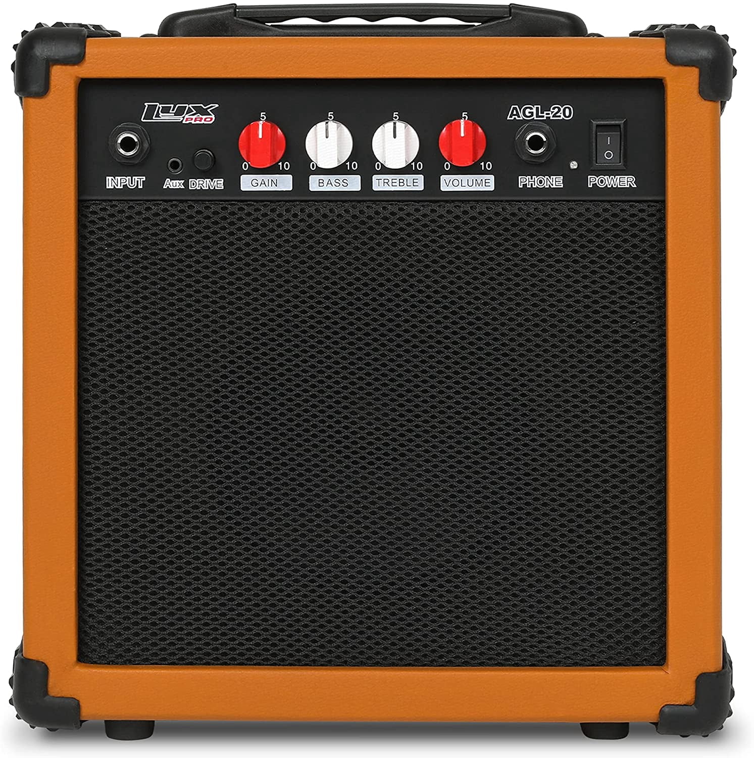 LyxPro 20W Guitar Amplifier with Built-in Speaker & Headphone Jack