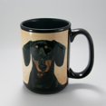 thumbnail image 2 of DASCHUND BLK/TAN Faithful Friend Coffee Cup, 2 of 3