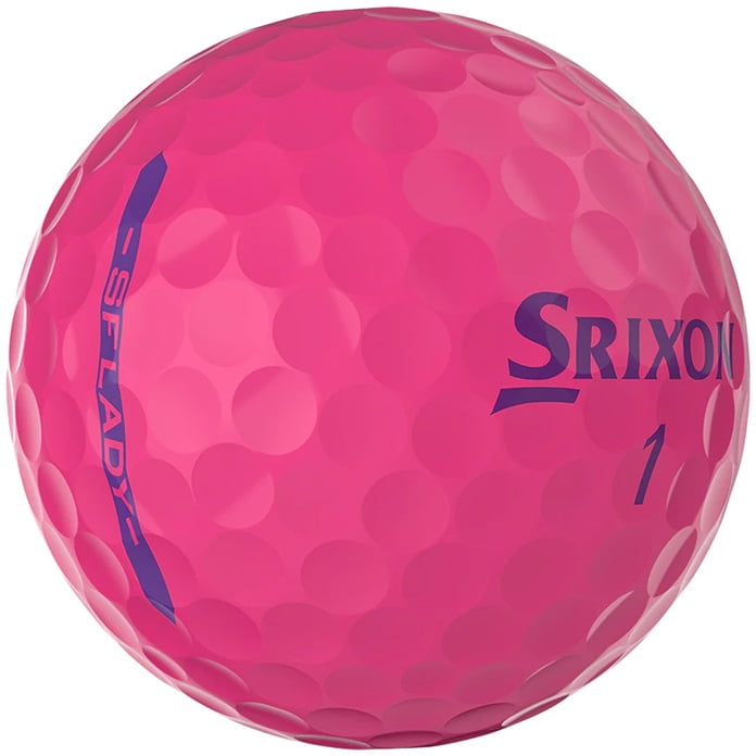 Srixon Ladies Soft Feel Golf Balls 1-Dozen Pink