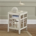 thumbnail image 1 of Liberty Furniture Dockside Chair Side Table - White w/ Rope End Panels, 1 of 6