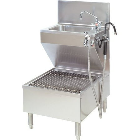 IMC Teddy Combination 21'' x 26'' Double Hand and Mop Sink with Faucet
