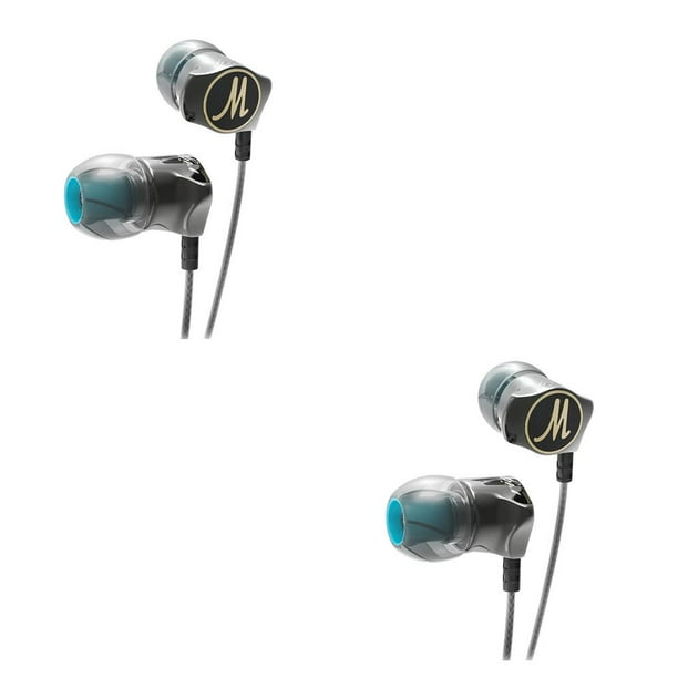 Matsuzay In-ear Earphone Professional Sound Output Stereo 3.5mm Accessory Noise Headset Isolating Accessories Audio Wired 1.2 m 2Conjunto