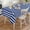 Blue, variant on Sage Green Striped Tablecloth Rectangle Table Cloth 60x120, Waterproof Tablecloth Outdoor Table Cloth, Modern Simple Farmhouse Beige Washable Table Cover for Kitchen Dinning Party