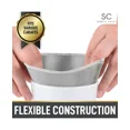 thumbnail image 6 of Zulay Kitchen Fine Mesh Stainless Steel Reusable Pour Over Coffee Filter (Size 4), 6 of 8
