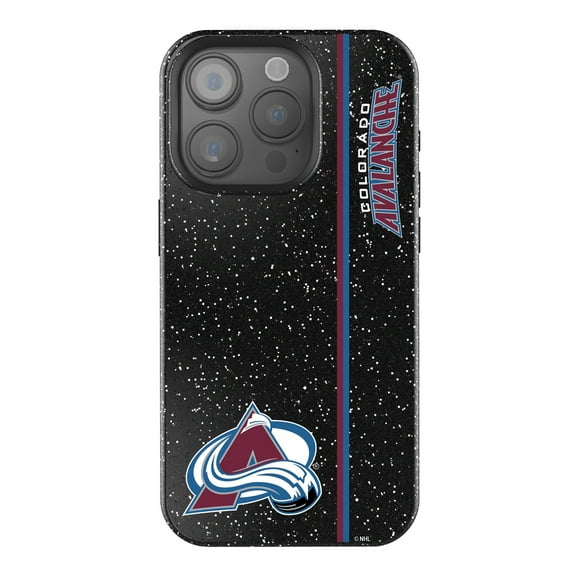 Keyscaper Black Colorado Avalanche Sidebar Bling iPhone Case