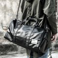 thumbnail image 2 of Jumpingount El bolso deportivo de los colores de moda de la PU con gran capacidad se mantiene elegante y organizado en el gimnasio o en el bolso Bolsas de mensajero y de hombro, 2 of 6