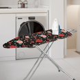 thumbnail image 2 of Kuiaobaty Rose Polka Dot Red Pink Pattern Ironing Board Cover Non-Slip Ironing Board Replacement Cover Protective Scorch Polyster with Elastic Edge Home & Kitchen Accessories, 2 of 5