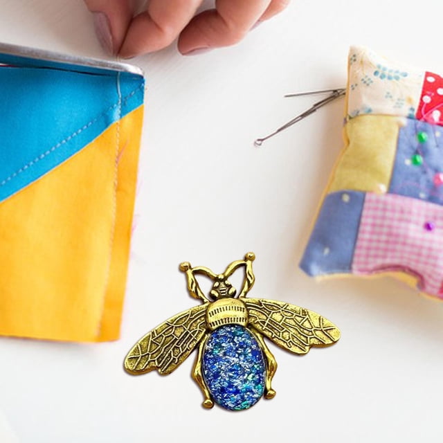 Pin Minder perfecl para máquina de coser azul, accesorio de bordado y costura