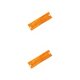 thumbnail image 3 of Guardurnaity Soporte para diadema con botones, sólido antideslizante, para aliviar el dolor de oído, deporte, ajuste cómodo, bufanda, tocado para Naranja con Botones 2piezas, 3 of 6