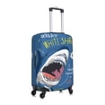 thumbnail image 3 of Haiem Great White Shark Luggage Cover,Durable, Washable Suitcase Protector With Anti-Scratch Technology - Keep Your Luggage Looking New Large, 3 of 9