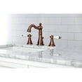 thumbnail image 4 of Fauceture FSC197APLAC American Patriot Widespread Bathroom Faucet, Antique Copper, 4 of 5