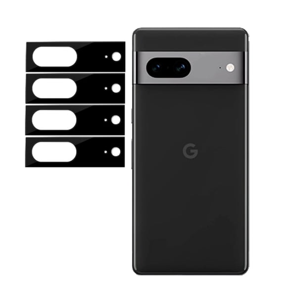 UZWZW (4 Pack) Tempered Glass Camera Lens Protector for Google Pixel 7 (5G) (6.3 inch)
