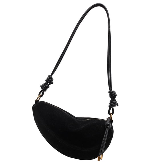 RUISINERY Women Bag Retro Crossbody Bag Trendy Dumplings Bag Large Capacity Shoulder Bag Ladies PU Leather Messengers Bag