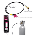 thumbnail image 3 of Soda Machine Co2 Adapter Hose,Co2 Tank Direct Hose for DUO/TERRA/ART/Crystal3.0/ Water 60Inch A, 3 of 10